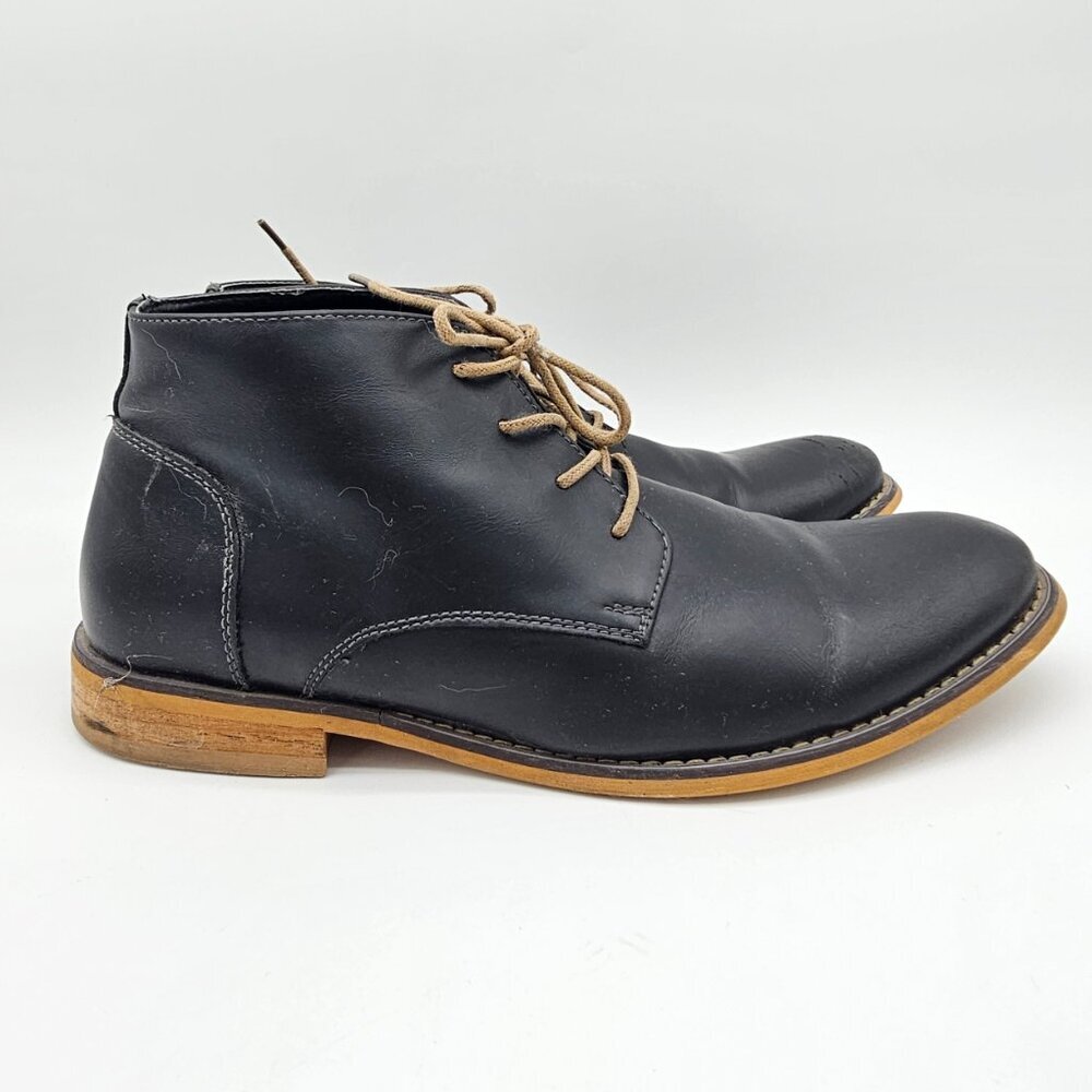Call it Spring Men's Ankle Boots Size 9.5 Black - Picture 3 of 13